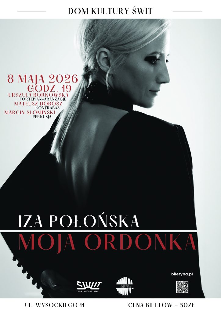 Plakat koncertu "Moja Ordonka"