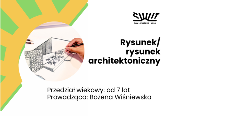 Rysunek/ rysunek architektoniczny Bożena Wiśniewska